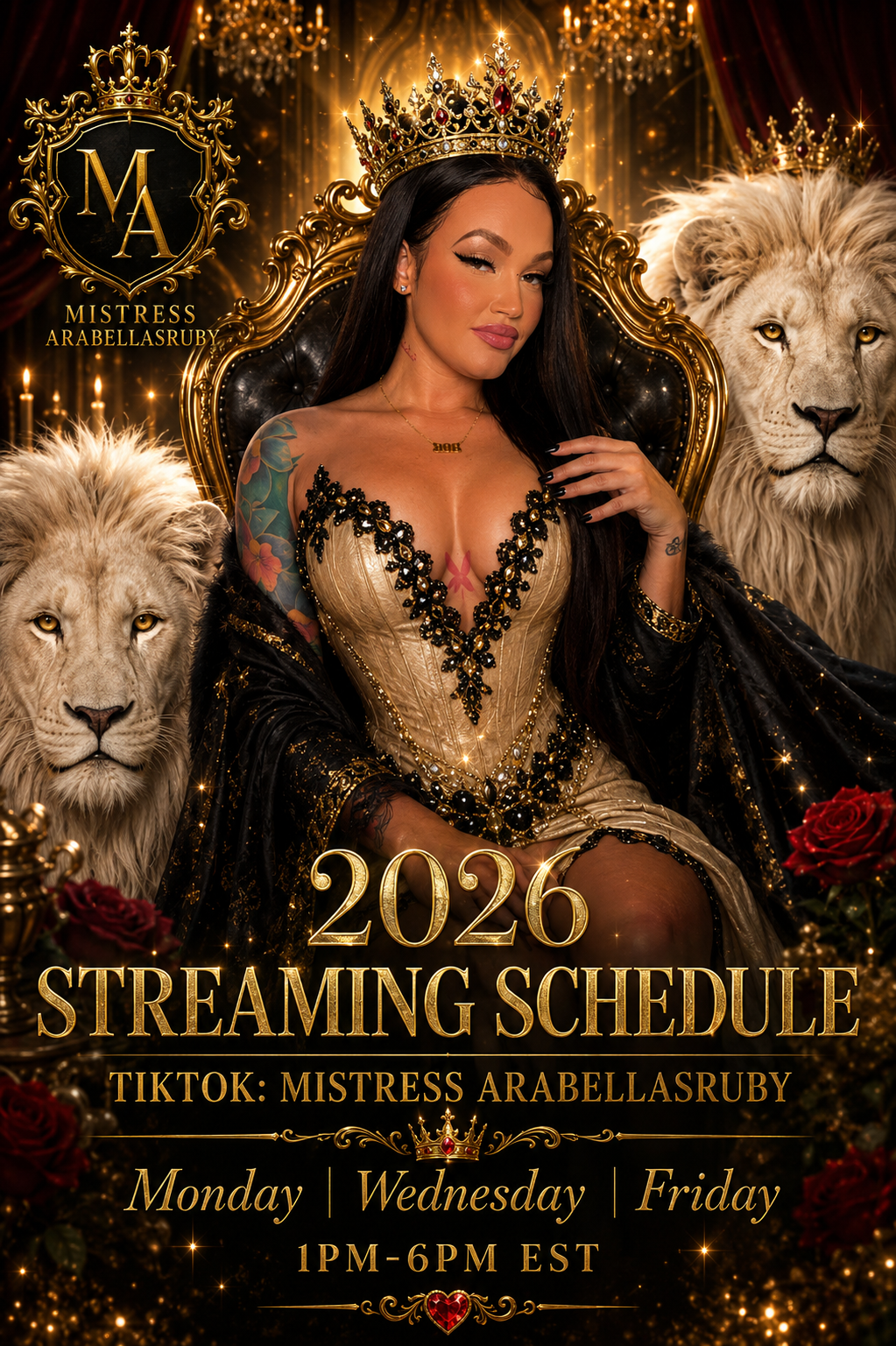TikTok Streaming Schedule 2026